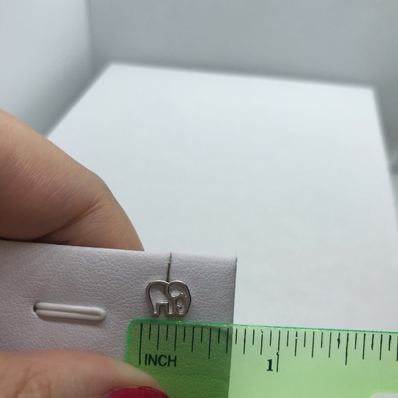 Sterling Silver 925 Stud Earrings - Picture 3 of 3